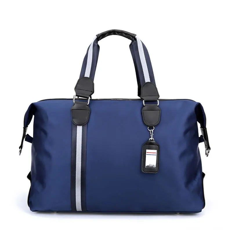 

LISM Nylon Korean Version Striped Fashion Handbag Multi-function Travel Bag Crossbody Shoulder Bag New Mobile Phone Packet Bolsa