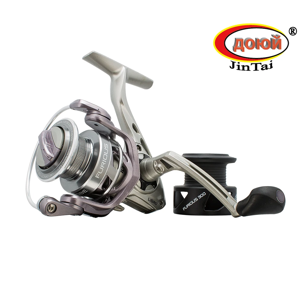 FUR Рыболовная катушка ДОЮЙ JinTai (9+1)BB FURIOUS на выбор: 1000 / 2000 3000 4000 с передним