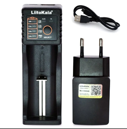 Liitokala 18650 Battery Charger Lii402 Lii202 Lii100 LiiS1 1.2V 3.7V 3.2V AA/AAA 26650 NiMH li-ion Smart battery Charger EU Plug Liitokala 18650 Battery Charger Lii402 Lii202 Lii100 LiiS1 1.2V 3.7V 3.2V AA/AAA 26650 NiMH li-ion Smart battery Charger EU Plug