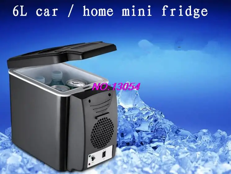 

2018 new 6L mini car fridge refrigerator car home dormitory car refrigerator cold box can be printed LOGO