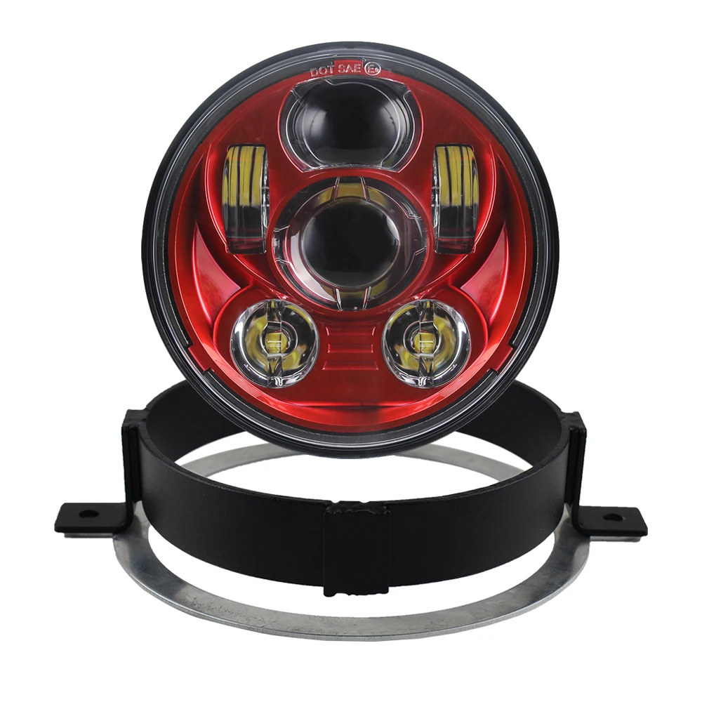 5.75 inch headlight and VTX RED