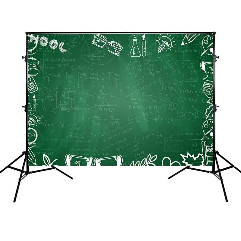 

Graduation Season Backdrop Back to School Theme Background Blackboard Photography Backdrops for Student's Party