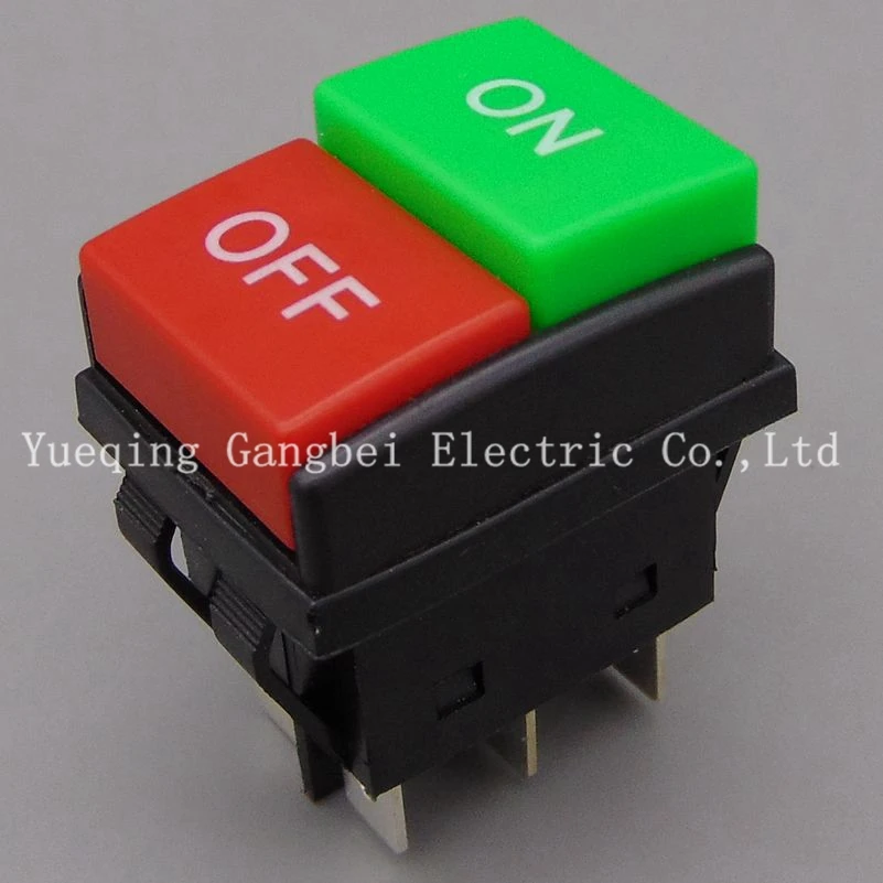 

Rocker switch JD03-C1 KCD4 button start stop control button double red New type Superior quality