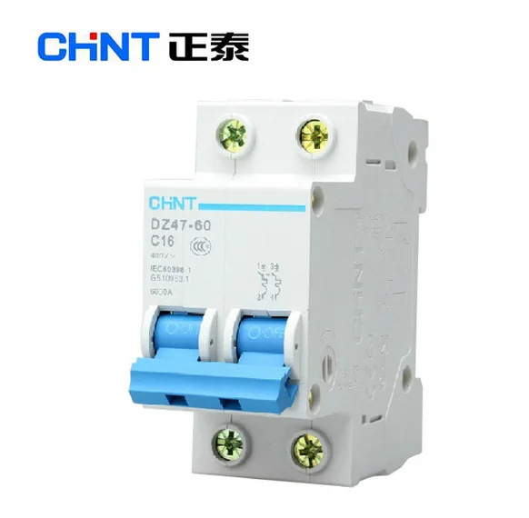 

CHINT DZ47-60 C25 2P 25A Household miniature Circuit Breaker