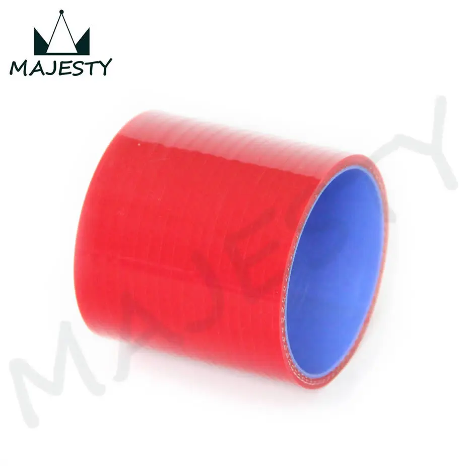 Racing Silicone Hose Straight Coupler Pipe Turbo hose Coolant Radiator 63mm 2.5&quot inch red | Автомобили и мотоциклы