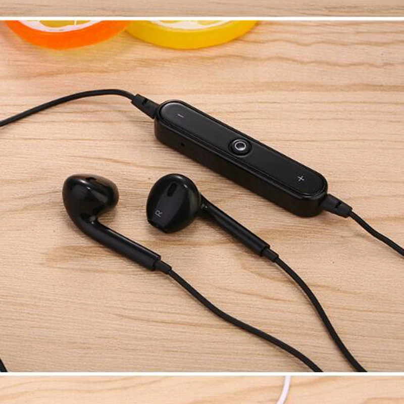 Новинка S6 Bluetooth наушники спортивные беспроводные гарнитура Handsfree для REALME RED