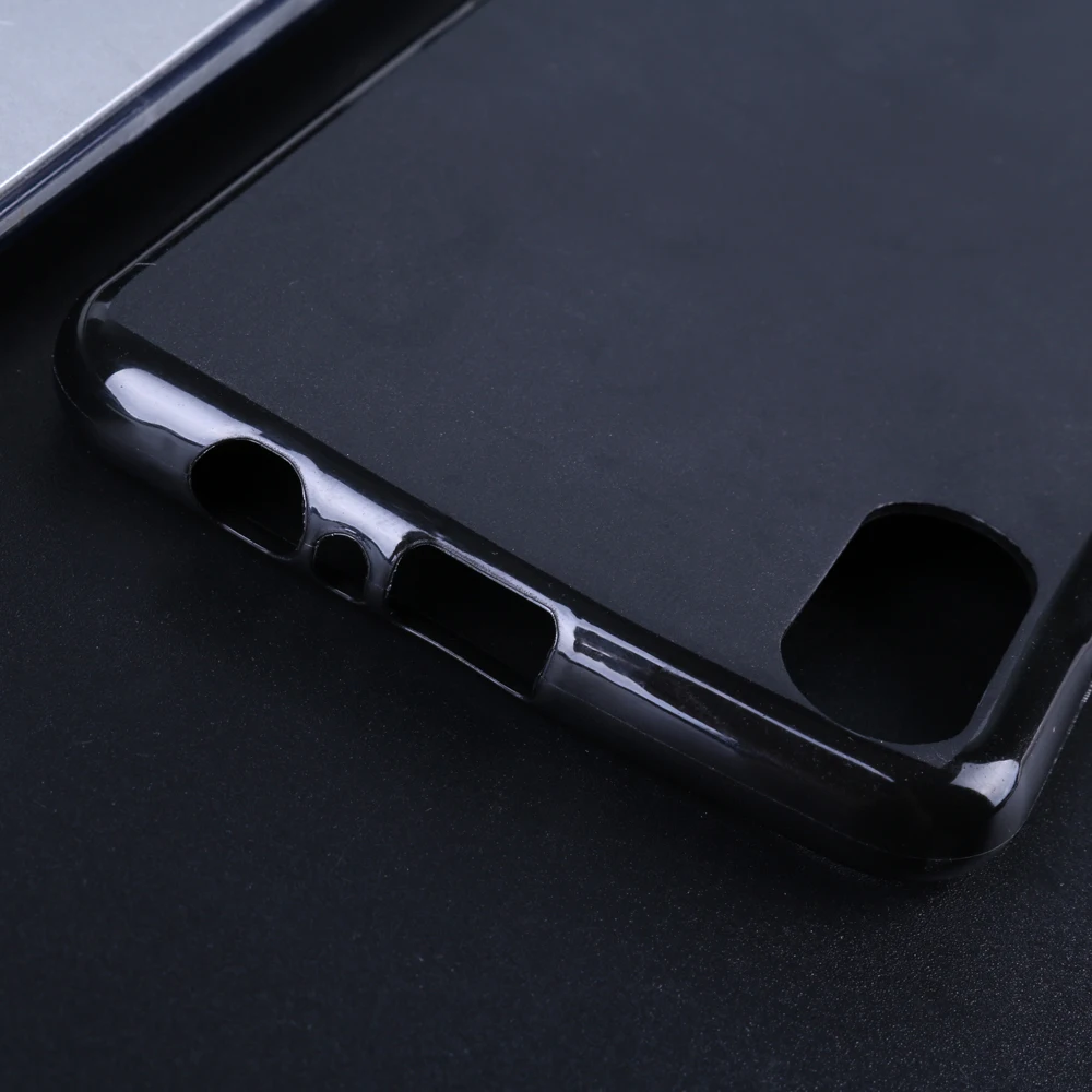 Для Wiko Y80 чехол матовый чехол для телефона Мягкий ТПУ силиконовый мягкий полуобернутый чехол для Wiko Y80 черный матовый чехол для телефона противоударный