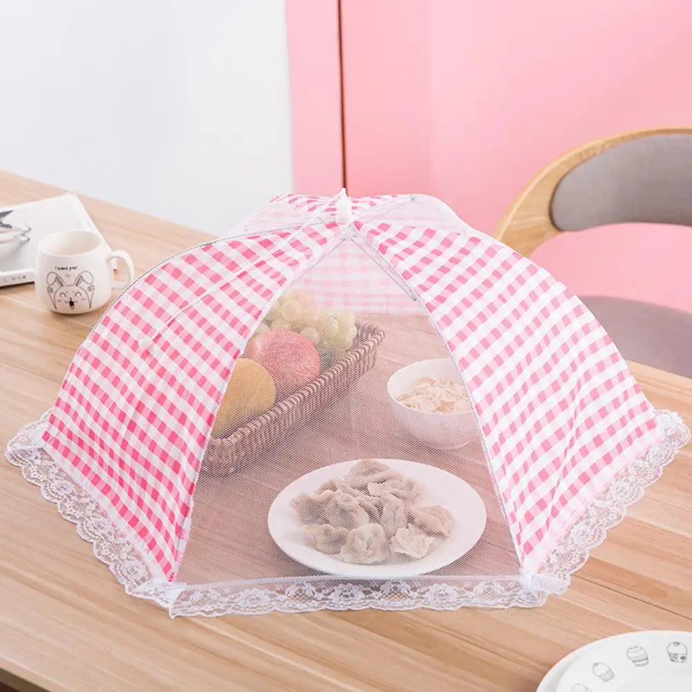 

Foldable Umbrella Style Anti Fly Mosquito Table Food Fruit Cover
