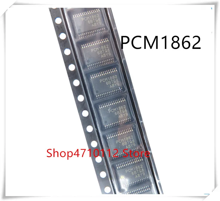 NEW 5PCS LOT PCM1862DBTR PCM1862DB PCM1862 TSSOP 30 IC