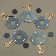 5 комплектов/партия, черное кликколесные храповое колесо+ черная Центральная кнопка для iPod 5th gen iPod 5th Video 30 GB 60 GB 80 GB