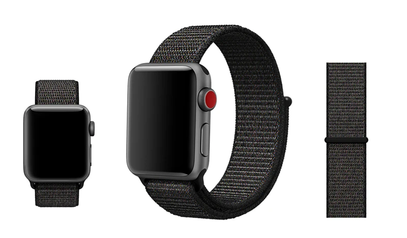 Спортивный ремешок-петля для Apple Watch Band 5 4 44 мм 42 мм 3 2 1 iWatch Band 40 мм 38 мм Correa нейлоновый браслет на запястье аксессуары для часов