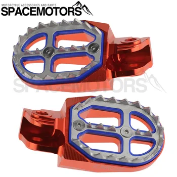 

Foot rests pegs pedals for Motorcycle motocross enduro MX SM fit for KTM 65 - 990 except 690 1998-2012 accessories parts