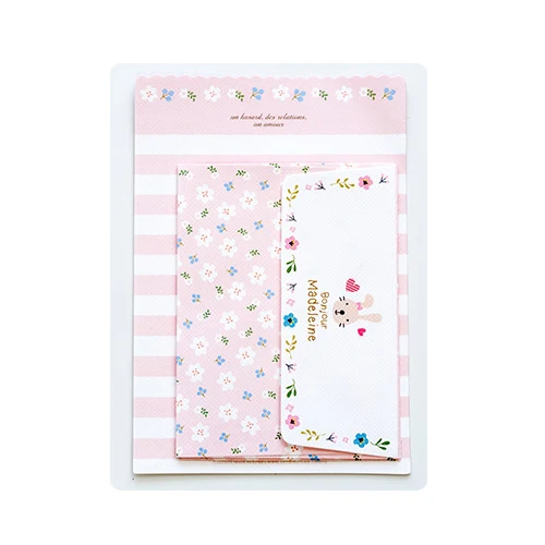 2pcs/lot Mini lovely Letter letterhead small envelope writing paper stationery kawaii birthday
