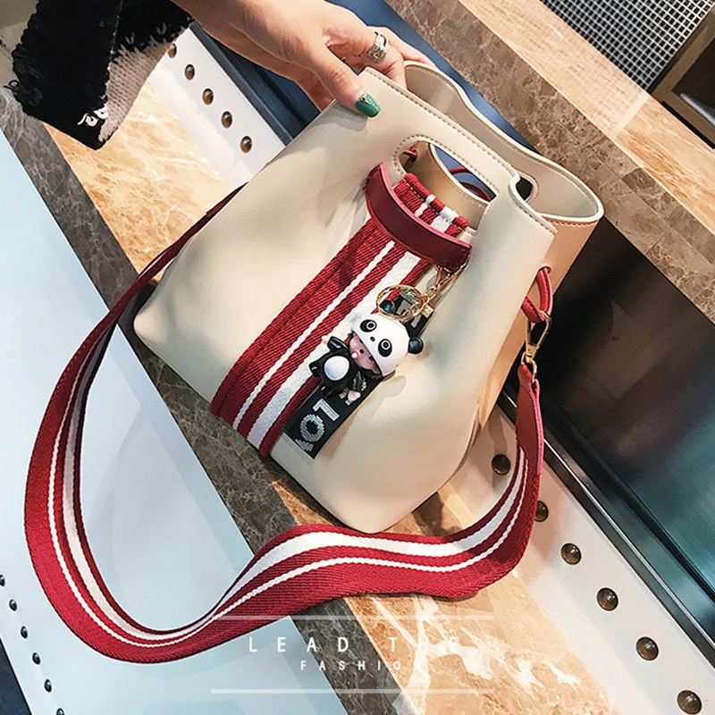 Women Bucket Handbag Female Cartoon Messenger Shoulder Bag Ladies Fashion Crossbody Bags Multiple Matching Styles Tote SS7208 (20)