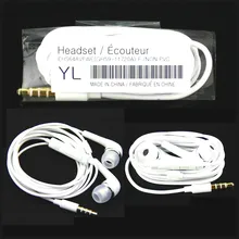 В ухо бас стерео гарнитура наушники с микрофоном Fone De Ouvido для samsung 3,5 мм разъем смартфон MP3 Наушники YL 1000 шт