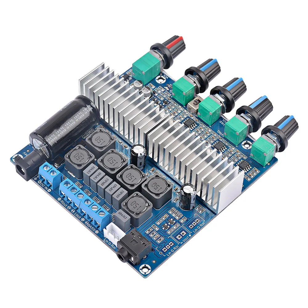 AIYIMA 50 Вт * 2 + 100 TPA3116D2 HIFI цифровой усилитель мощности плата высокой 1 Сабвуфер