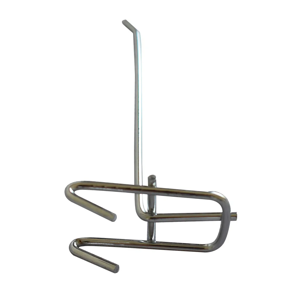 10pcs Cold-rolled Steel Pegboard Hooks 100mm Hook Length 3.5mm Rod Dia. Display Hooks for Supermarket Or Store
