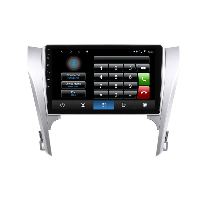 Top 10.1" 4G RAM 8 Cores Android Car DVD GPS Navigation For Toyota camry 2012 2013 2014  audio stereo car radio headunit bluetooth 3