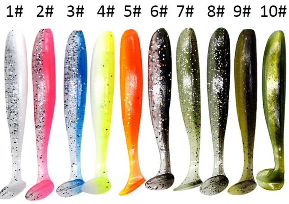 

YINGTOUMAN 1 PCS/LOT Fishing Lure 7 cm 2 g 10 Colors Soft Lure for Lake River Reservoir Pond Stream Fishing Clearance Processing