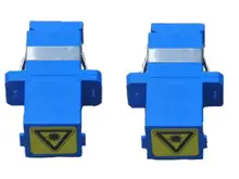 FirstFiber sc/upc auto shutter upward dust cap, single mode, simplex, , with flange fiber optic adapter fiber optic connector