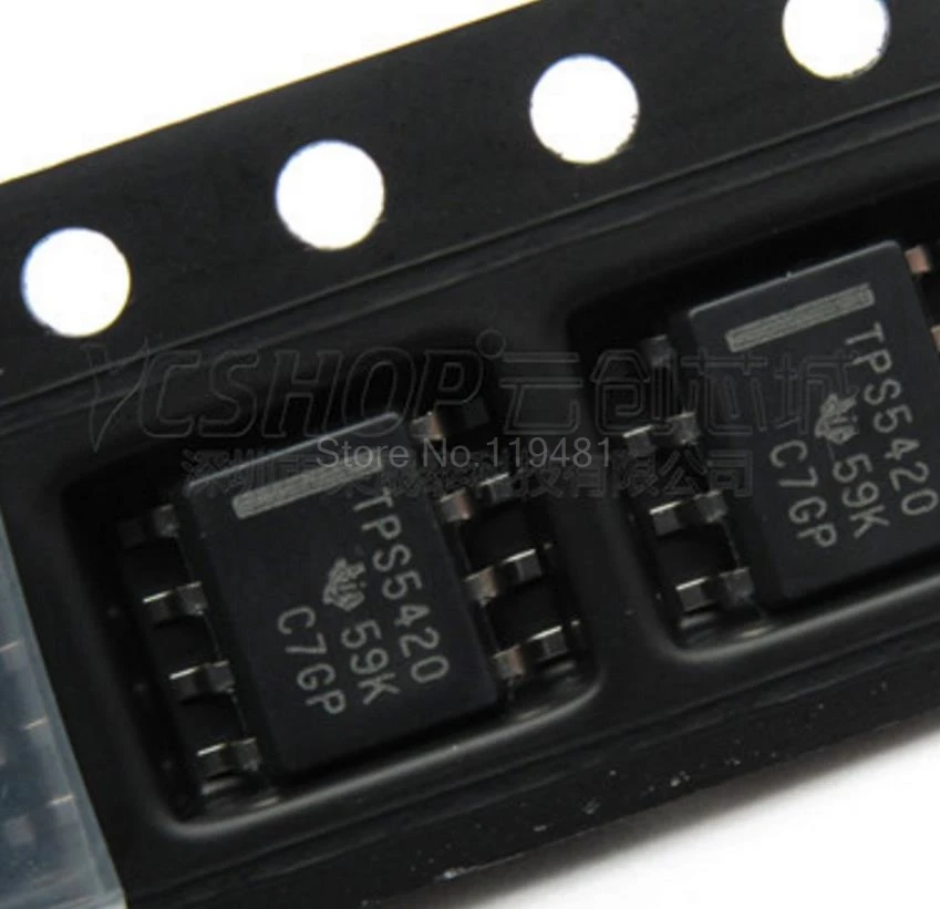 

TPS5420 SOP8 Conv DC-DC 5.5V to 36V Step Down Single-Out 1.23V to 31V 2A 8-Pin SOIC TPS5420DR