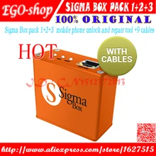 Gsmjustoncct sigma box+ Pack1+ Pack2+ pack 3+ 9 активированных кабелей для huawei