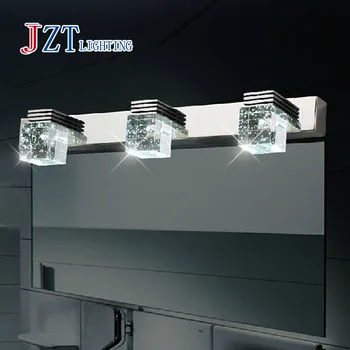 

Z Best price Modern Bathroom Crystal Lights Crystal Wall Lamp 3 Light LED Bathroom Light Cabinet Mirror Light 3x3W Free Shipping