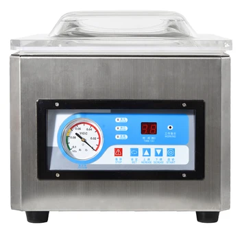 

DZ-260 Food Vacuum Sealer, Vacuum Packing Machine Vacuum Chamber, Aluminum Bags Food Rice Tea Vacuum Sealing Machine 220V/50hz