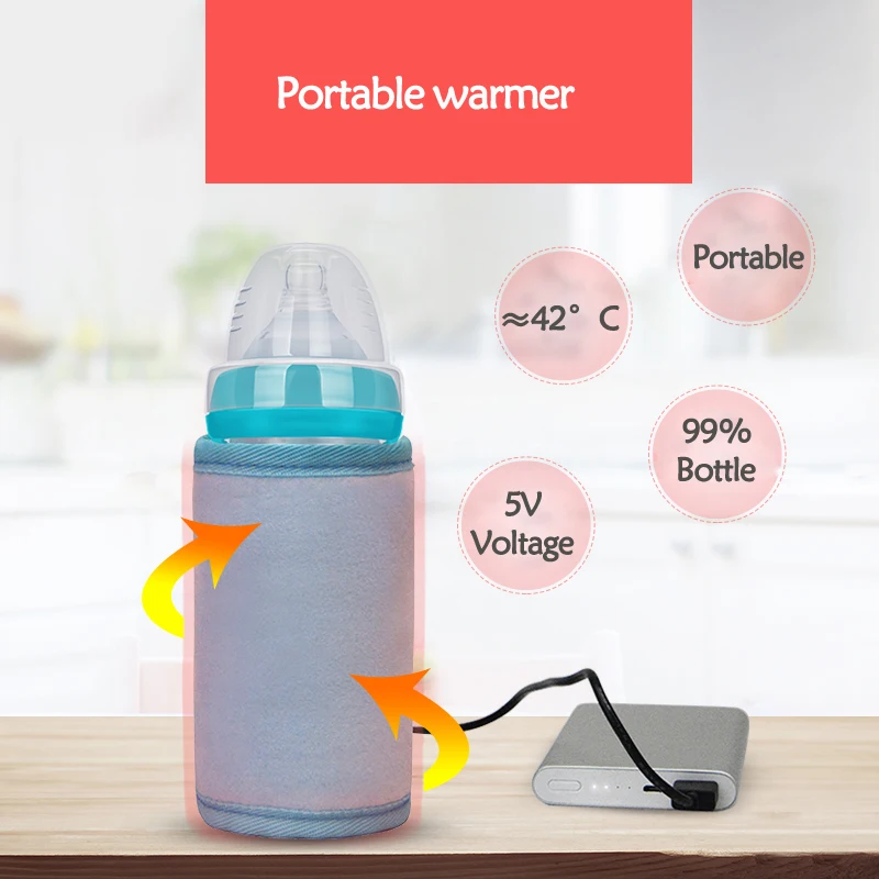 New USB Baby Food Storage Thermo Bag Bottle Thermal Baby Bottle Baby