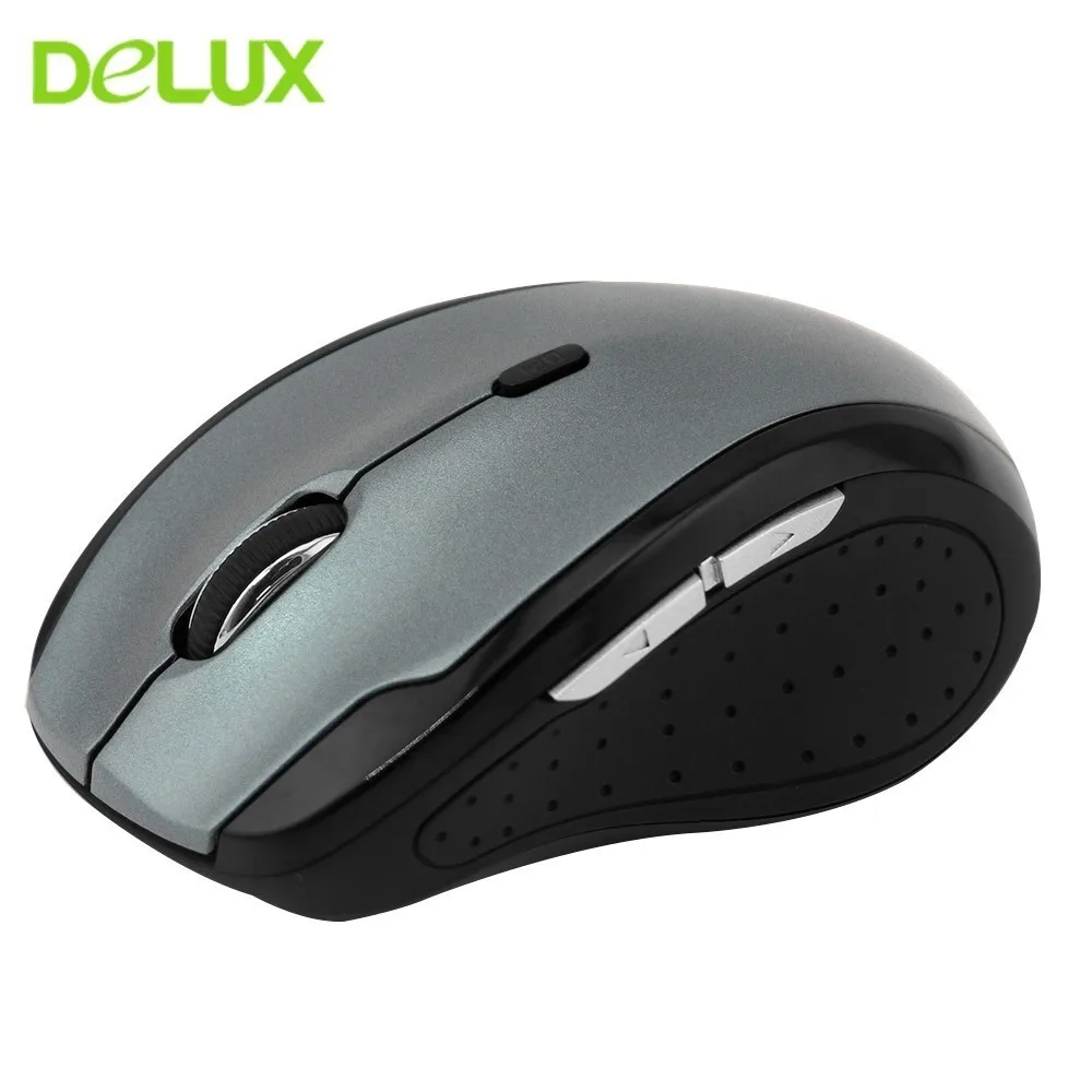 Беспроводная мышь Delux M620GX USB Optical Mause 6 кнопок 2400 точек/дюйм компьютерные игровые