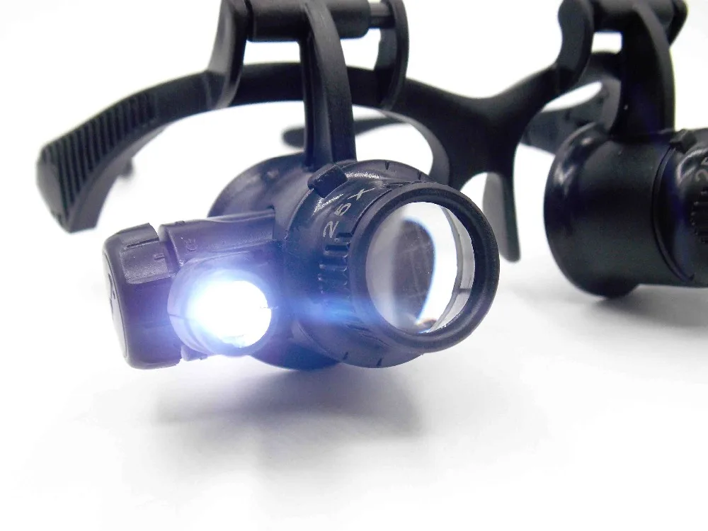 Magnifying Glasses Sensor Resin Lupa Eye Jewelry Watch Repair Magnifier