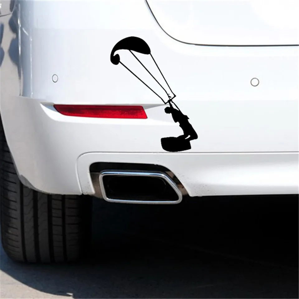 10.5cm13.8cm Kitesurfing Fashion Car-Styling Motorcycle Stickers  (2)