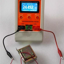 Перезаряжаемые Авто начиная LCR метр M4070 емкость индуктивности метр с SMD тест клип высокое качество точность