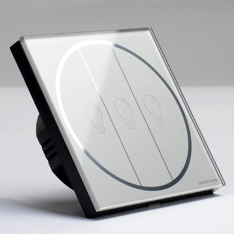 WIFI smart touch switch, Wireless Remote Control wifi Switch, Glass panel touch light Switch, Smart Sensor Wall light switch (1)