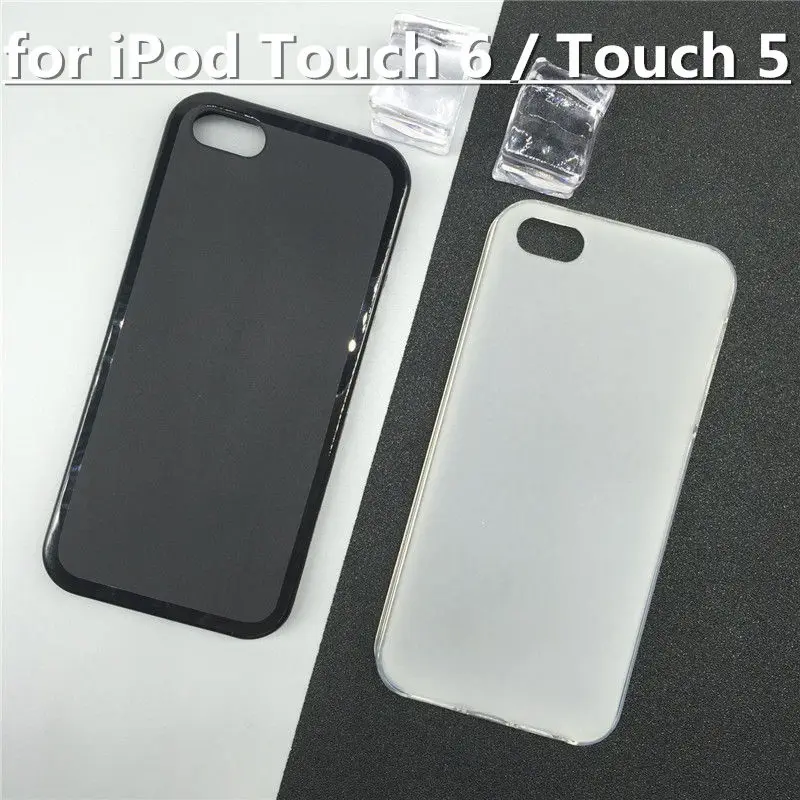 

Official Original Silicone Full Funda Case for Apple iPod Touch 6 6th / 5 5th Phone Back Cover Pudding Cases Para Black White