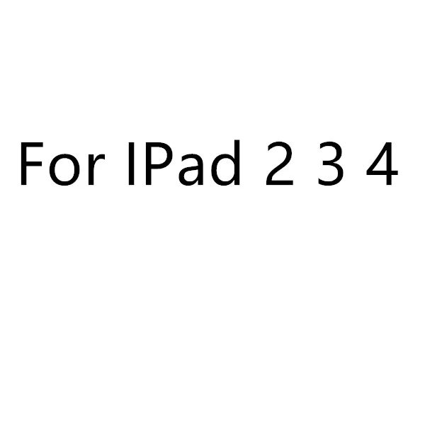 2 шт. Экран протектор Планшеты чехол Стекло чехол для Apple Ipad Mini 1 2 3 4 Ipad 5 Air Ipad 5 6 iPad Pro 11 10,5 9,7 дюймов Funda - Цвет: For ipad 2 3 4