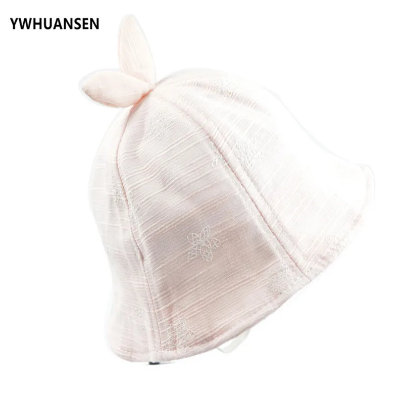 YWHUANSEN 6-18M хлопковые шляпы-ведерки для маленьких девочек солнцезащитные летние