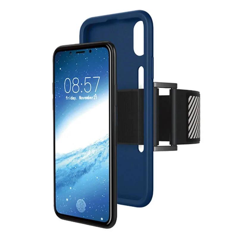 2 in 1 Detachable Sport Armband Phone Case Bag for iPhone X Running GYM Arm Band Belt Cover Case for iPhone 7 8 Plus (11)