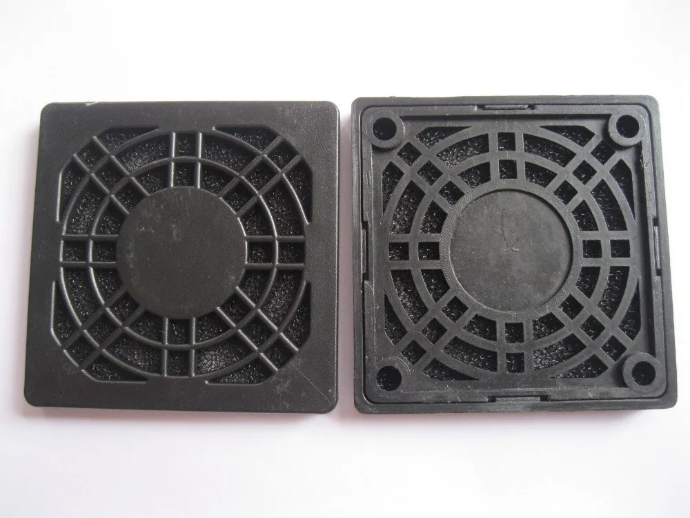 

8 pcs Dustproof Dust Filter For DC Fan Black 60mm