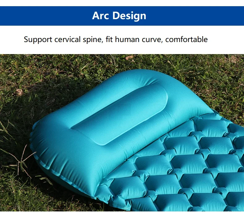 Складные столы и стулья для матрац Портативный надувная походная Подушка для сна коврик ТПУ надувной туристический надувной матрас для