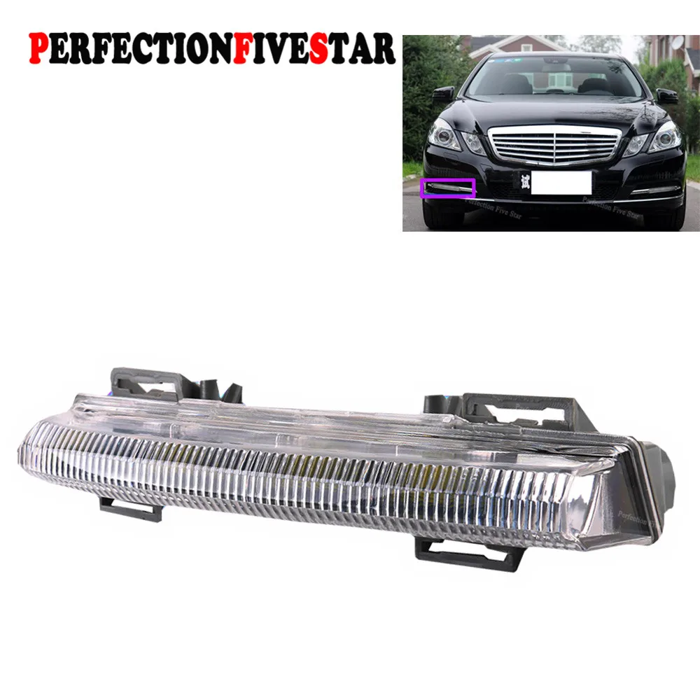 2049069000 Front Right Side DRL Daytime Running font b Lamp b font Fog Light For Mercedes