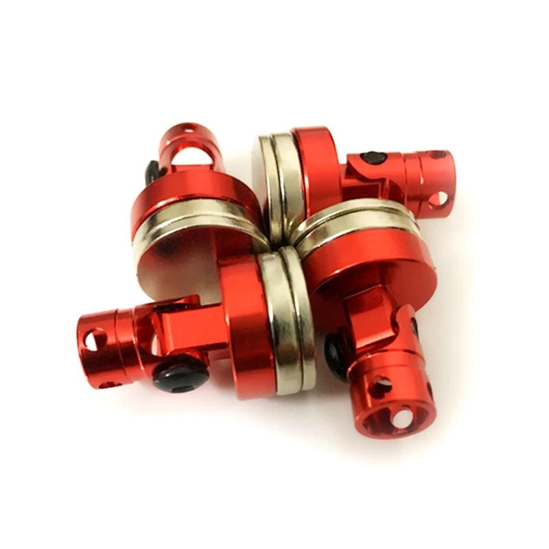 

FBIL-4Pcs Alloy Magnetic Stealth Invisible Body Post Mount Contact Shell Column for 1/10 Rc Drift Car Traxxas Hsp Sakura Redca