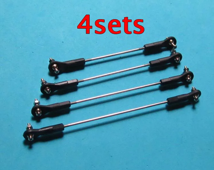 Free Shipping 4sets RC Model boat M2 Push link Rod Kit M2 Plastic Rod