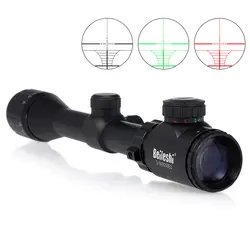 3-9X32 Riflescope красный зеленый точечный освещенный охотничий прицел с бесплатными креплениями наружная охотничья оптика зрение тактический