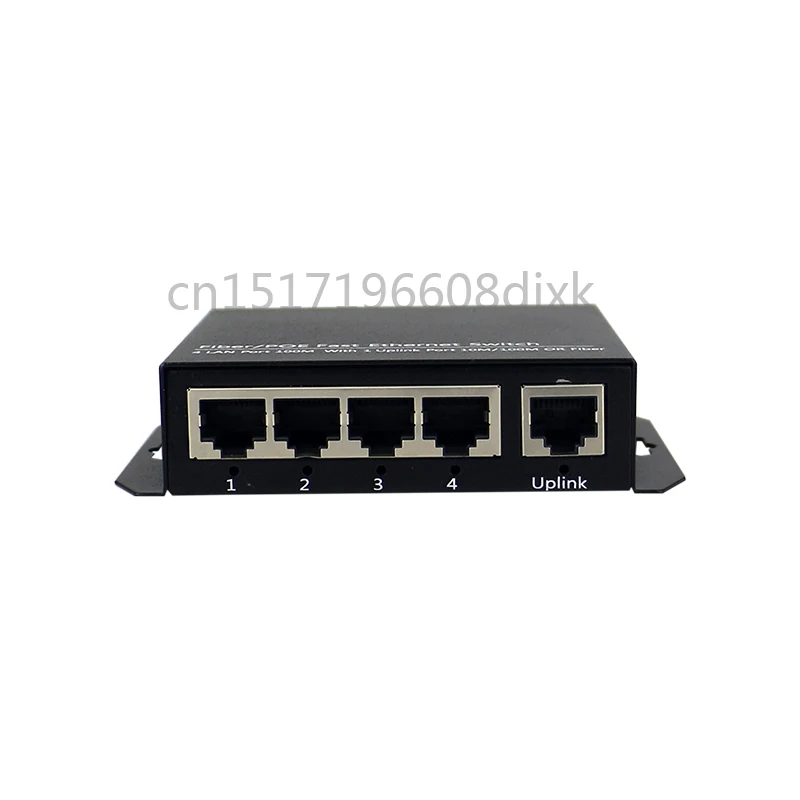 4 порта 10/100 м коммутатор питания через Ethernet сетевой совместимых сетевые камеры и беспроводной AP Мощность IEEE 802.3af(15,4 Вт