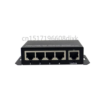 

4 port 10 / 100M PoE Switch network of compatible network cameras and wireless AP power IEEE 802.3af(15.4W)