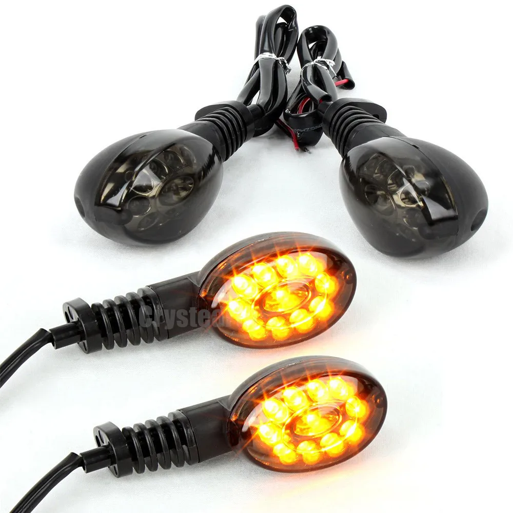 2/4 шт дымчатый задний фонарь для мотоцикла с сигналами поворота Kawasaki NINJA 250R EX250 2008