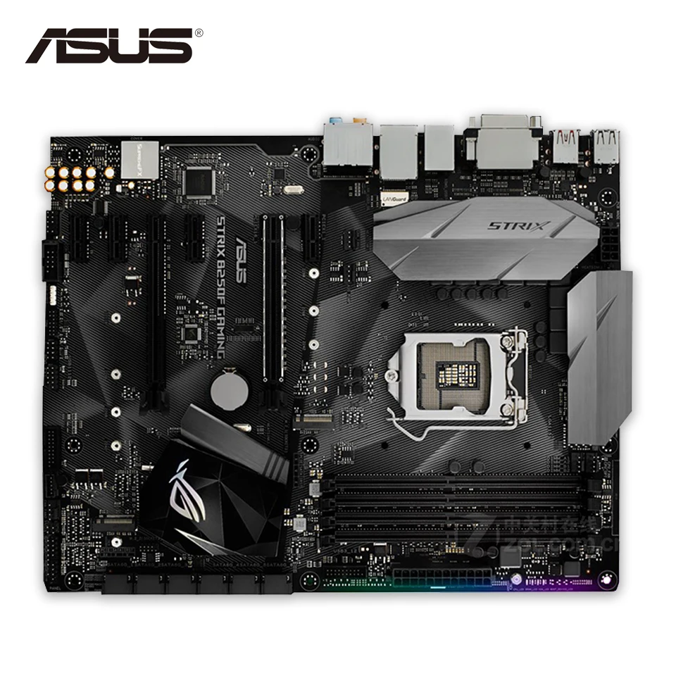 

Asus STRIX H270F GAMING Desktop Motherboard H270 LGA 1151 DDR4 64G SATA3 USB3.0 ATX