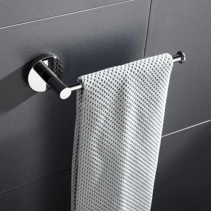 Bathroom Accessories Towel Rack Shelf Paper Holder Chrome Plated Toilet Brush Holder Towel Ring Robe Hook Bathroom Hardware toilet paper holder bathroom hardware accessories bathroom hardware set