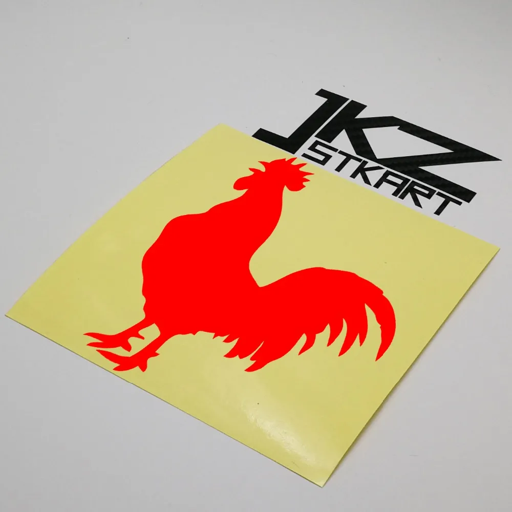 Wallonia Walloon Wallonische Bold Rooster Belgium Car Decal Sticker